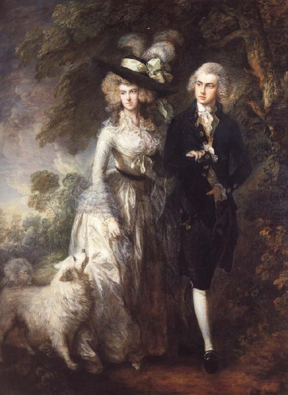 Mr.and Mrs.William Hallett, Thomas Gainsborough